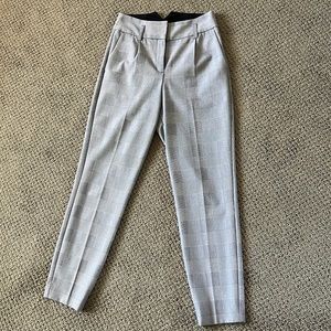 Express High Rise Pleated Ankle Pant